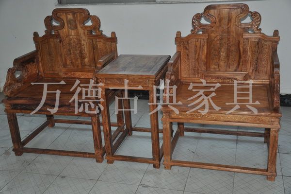 酸枝雕花椅5（万德）
